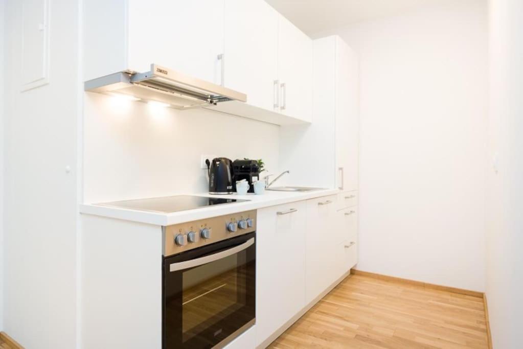 Premium City Apartment With Balcony! Free Garage Parking Included! فيينا المظهر الخارجي الصورة